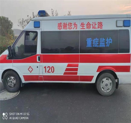 鸡泽救护车出租服务案例3