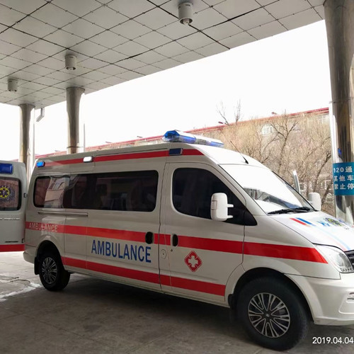 鸡泽救护车出租服务案例2